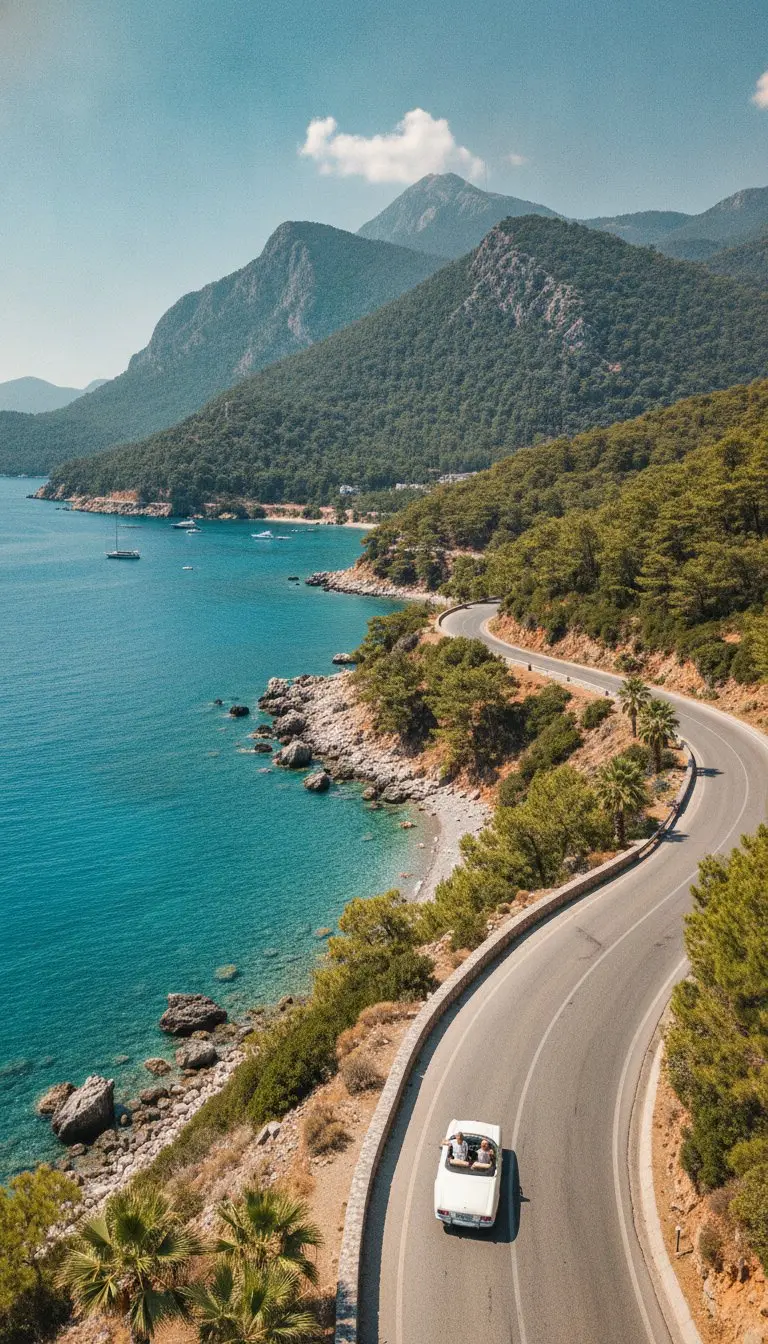 Marmaris sahil yolu araç kiralama